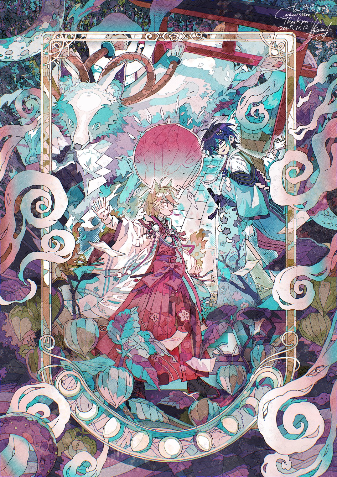 浅倉ほたるさま「霧に紛れて」